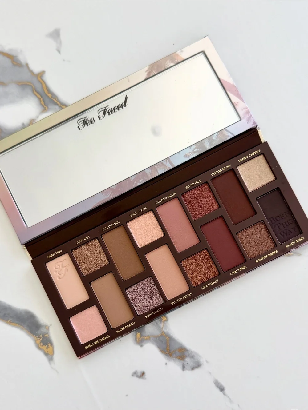 NIB Too Faced Born This Way Sunset Stripped Eyeshadow Palette